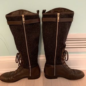Tory Burch Brent Lace Up Boots